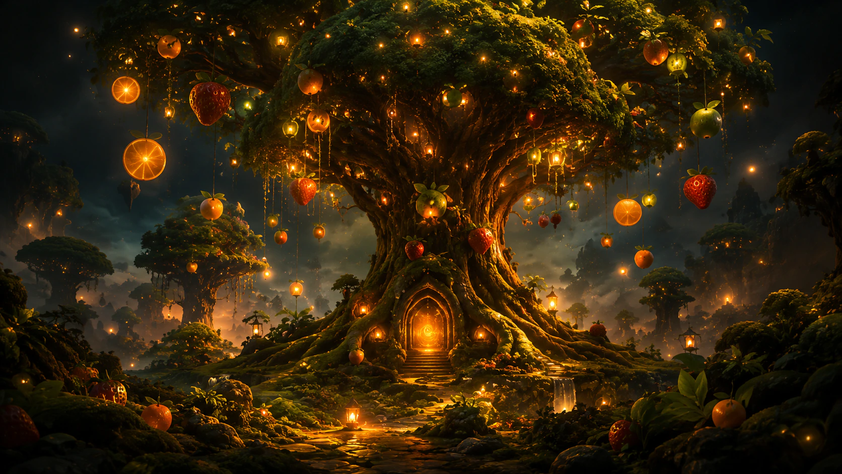 The SMOOZY family before the Tree of Worlds
